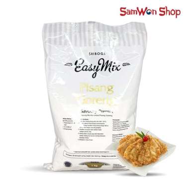 SRIBOGA EASYMIX PISANG GORENG 1 KG - TEPUNG PISANG CRISPY
