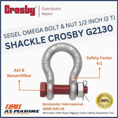 Crosby Shackle Omega G2130 1/2 Inch