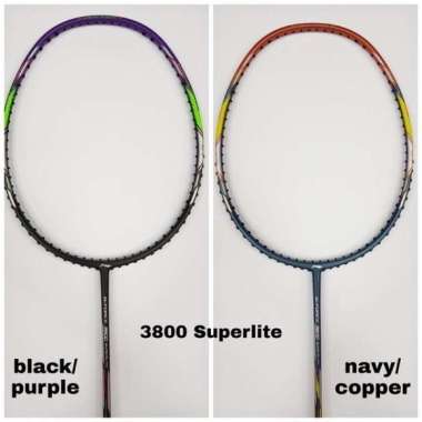 Svp PAKET PROMO!! Raket Badminton LiNing GForce / G-Force 3800 SUPER LITE navy