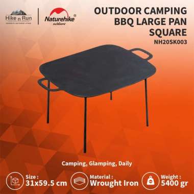 Naturehike NH20SK003 Grill Pan Iron BBQ Pan Square