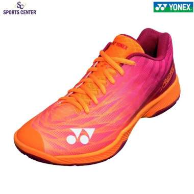 Sepatu Badminton Yonex Power Cushion Aerus Z 2 / Z2 Men Orange Red 41