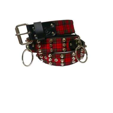 belt spike punk fashion ikat pinggang motif gesper ring