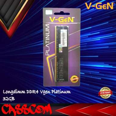 Longdimm DDR4 Vgen Platinum 32GB Memory V-GEN PC21300-2666MHz