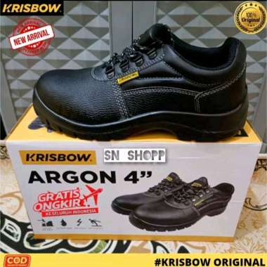 Sepatu Safety Krisbow Argon 4"inch Safety Shoes 41