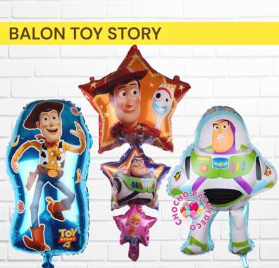 Balon TOY STORY / Balon Foil Woody Buzz Lightyear Toy Story Buzz Big