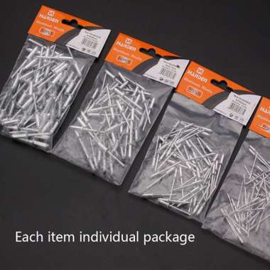 Paku Alumunium Rivet 2.4mm, 3.2mm, 4mm, 4.8mm / Paku Rivet HARDEN 3.2x10mm