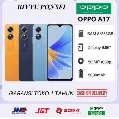 OPPO A17 Ram 8/256 GB Hitam
