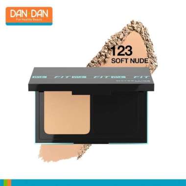 Maybelline Fit Me M+P Powder Foundation 123 Soft Nude