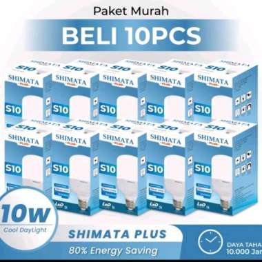Paket Hemat 10PCS Lampu LED 10w Lampu LED Kapsul 10 Watt