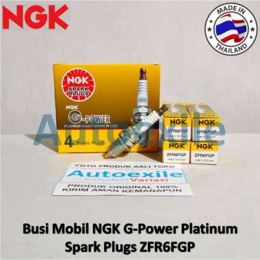 Busi Mobil NGK G-Power Platinum ZFR6FGP Spark Plugs GPower G Power Accord Brio BRV City Civic CRV Fr