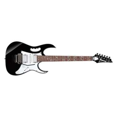 Ibanez JEM JR Steve Vai Signature Electric Guitar - Gitar Elektrik BLACK