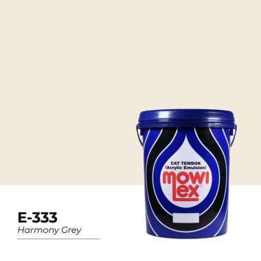 Mowilex Emulsion Cat Tembok Interior [20 L] E-333 Harmony Grey