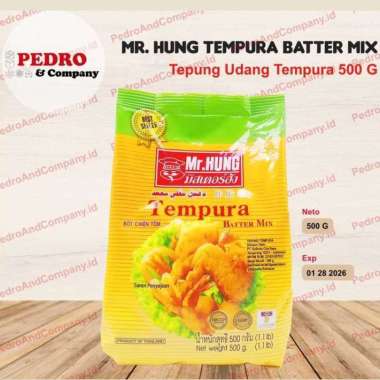 Mr. Hung Tempura batter mix 500 gram tepung udang tempura thailand