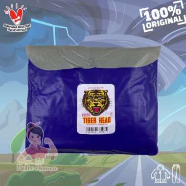 Jas hujan TIGER HEAD 68208 ORIGINAL Ada Kantong Jaket Celana Biru