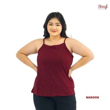 STAYL Tanktop Wanita Jumbo 20 Warna | Tangtop Jumbo | Tank Top Jumbo | Tengtop Wanita Jumbo | Tank T