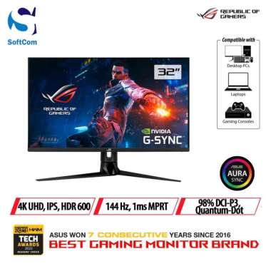 Monitor Gaming Asus ROG Swift PG32UQ 32" Gaming 4K IPS 144Hz