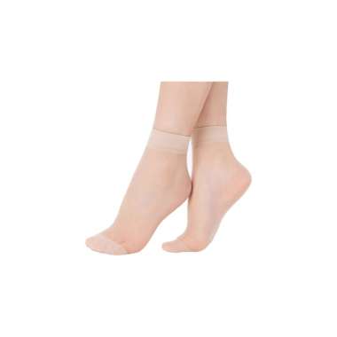 OEM ONE-P606 Kaos Kaki Pendek Transparan Wanita Anti Slip Stocking Thin / Stoking Pendek Kaos Kaki W