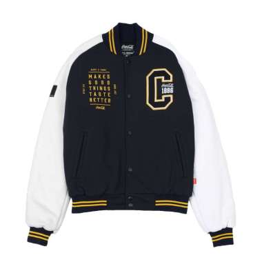 Kalibre Jaket Varsity Coca-Cola Navy-White 970487 XL