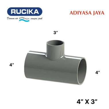 Reducer Tee AW 4 X 3 (RUCIKA) / R Tee