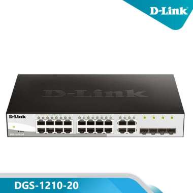 D-Link DGS-1210-20 20-port Gigabit Smart Managed Switch Advanced L2