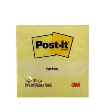POST IT ORIGINAL CANARY YELLOW 654 Y