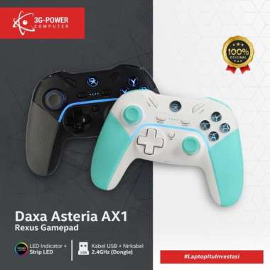 Rexus Daxa Asteria AX1 Wireless Gamepad Joystick Black