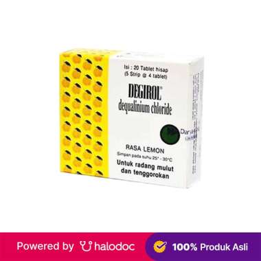 Degirol Hisap 0.25 mg 20 Tablet