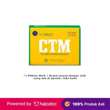CTM 4 mg 12 Tablet