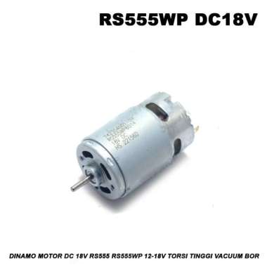 Dinamo Motor DC RS555 RS555WP 12-18V SP Torsi Tinggi Vacuum Bor