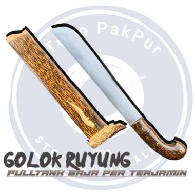 GOLOK NOREK & RUYUNG FULLTANK BAJA TERJAMIN BEST QUALITY BERGARANSI - NOREK ruyung