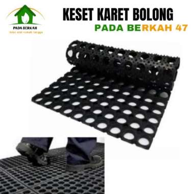 Keset Karet Anti Slip Keset Karet Kamar Mandi Keset Karet Lubang