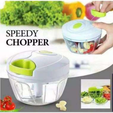 Speedy Chopper Blender Manual Penghancur Cincan Bumbu Bawang Daging Besar