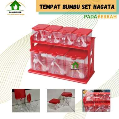 Tempat Bumbu Dapur Set Nagata 756E