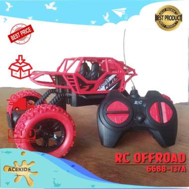 Mobil Remot Offroad RC Crawler Climbing Car - 6688-137A