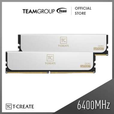 TEAMGROUP MEMORY T-CREATE EXPERT DDR5 2x16GB 6400Mhz - White
