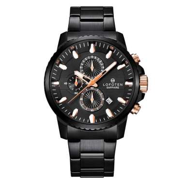 JAM TANGAN LOFOTEN 6503MB JAM LOFOTEN 6503 MB JAM TANGAN PRIA JAM TANGAN ANALOG LA ST DMTR 4.5 CM WT