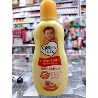 Hair Lotion besar/ Cussons Baby Hair Lotion 100+100ML BESAR Oren besar