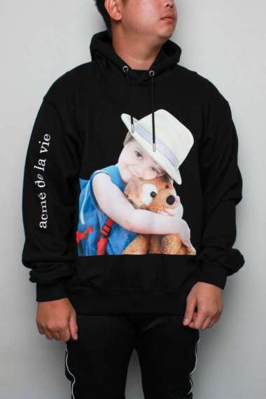 ADLV School Bag Black Hoodie 100 % Original 2