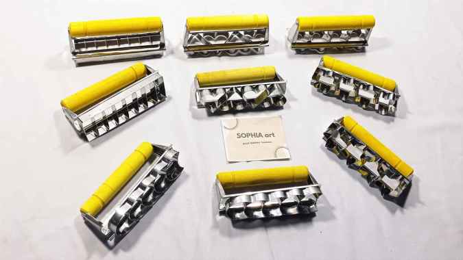 CETAKAN ROTI STAINLESS KUE KERING NASTAR KACANG COOKIES CUTTER BINTANG BULAT SABIT BUNGA LOVE BUNGA