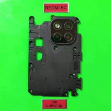 TUTUP MESIN KACA KAMERA REDMI 9C ORIGINAL COPOTAN
