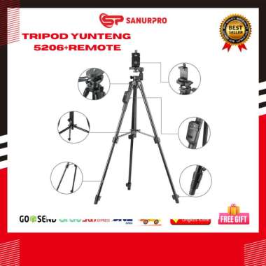 TRIPOD YUNTENG 5206 + REMOTE