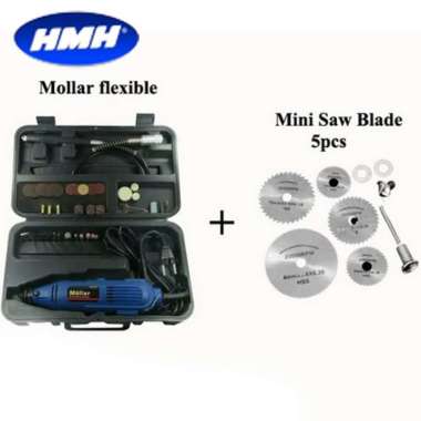 Mini Die Grinder Set 40 Pcs Mollar / Tuner Set / Gerinda Bor Mini set Mollar+5Blade