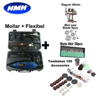 Mini Die Grinder Set 40 Pcs Mollar / Tuner Set / Gerinda Bor Mini set Mollar+PktLegkp