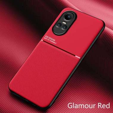 Case Oppo Reno 10 5G Original SoftCase IQS DESIGN Casing reno10 5g Merah