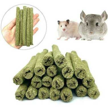 SNACK Kelinci RUMPUT TIMOTHY HAY STICK Makanan Kelinci Camilan Kelinci 35 - HAY Stick