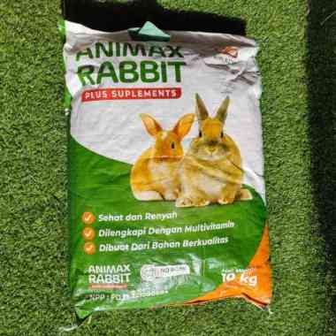 Pakan Kelinci Makanan Premium Rabbit Food 10 Kg ANIMAX PLUS 10000