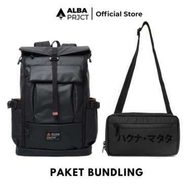 ALBA PAKET BUNDLING ( BACKPACK VEGAS + HANDBAG SAGA )