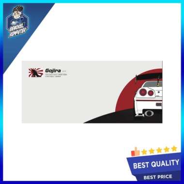 MOUSEPAD NOIR GOJIRA JAPAN LINE DESKMAT