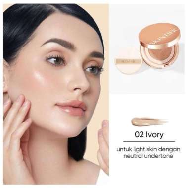 Skintific Cover All Perfect Cushion / Cushion Skintific 02 [ Ivory ]