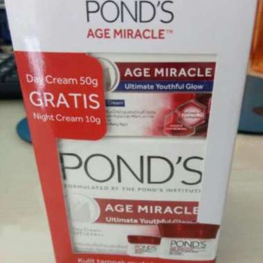 Ponds Age Miracle Day Cream 50g+Night Cream 10g